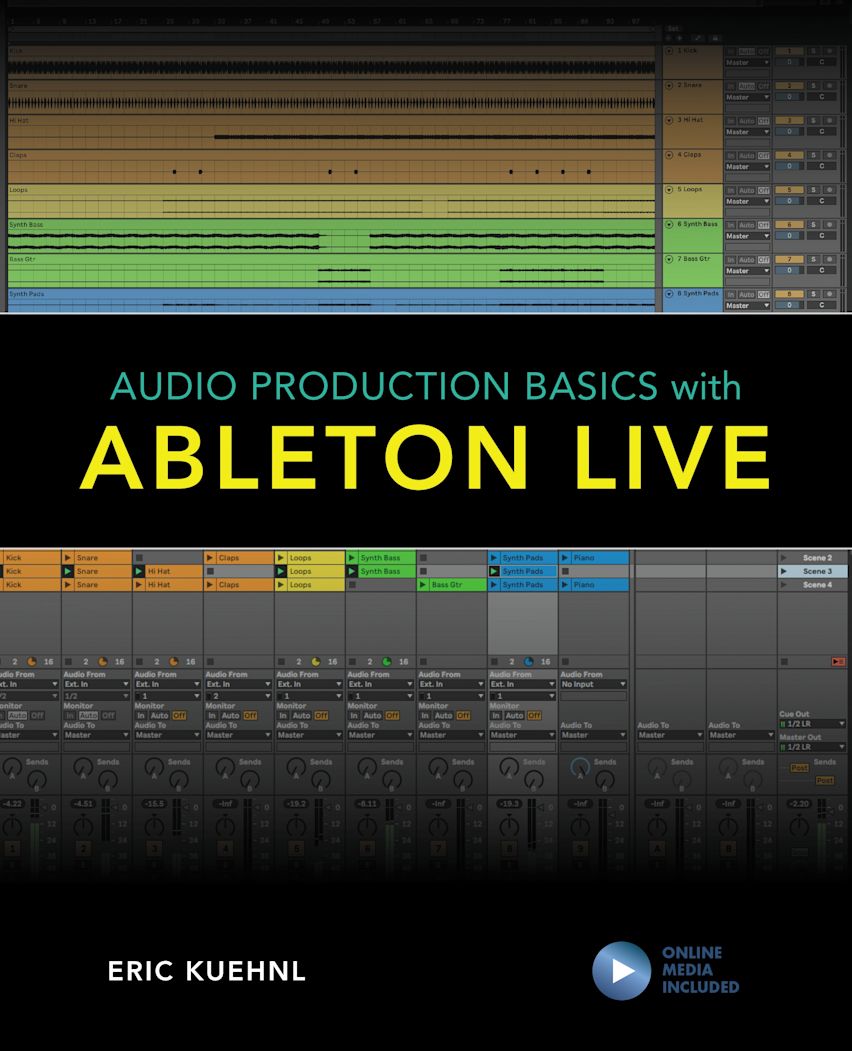 Audio Production Basics with Ableton Live cover