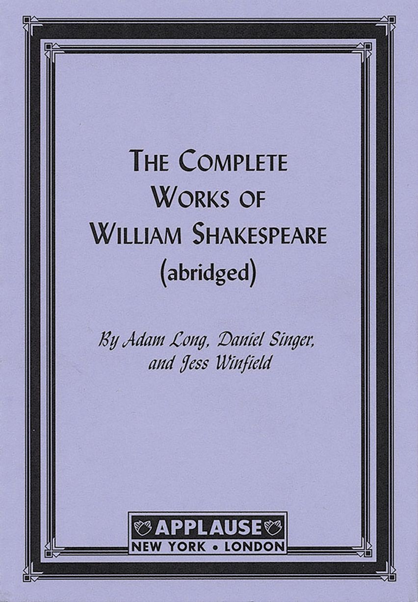 The Complete Works Of William Shakespeare cover
