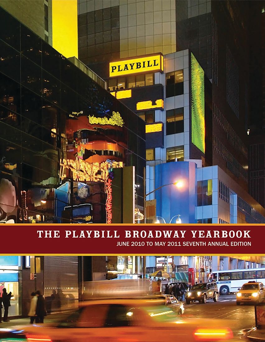 The Playbill Broadway Yearbook cover