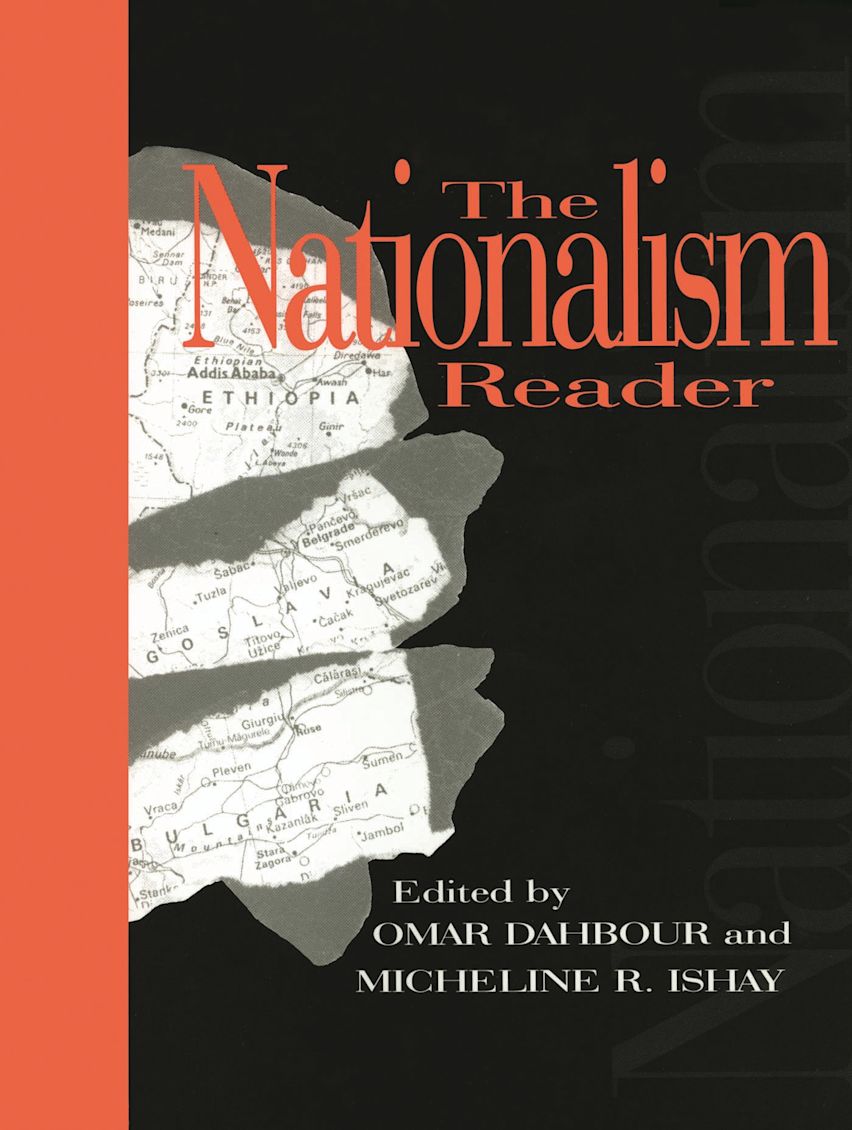 The Nationalism Reader cover