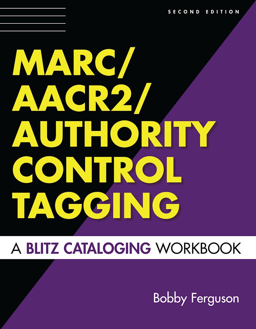 MARC/AACR2/Authority Control Tagging cover