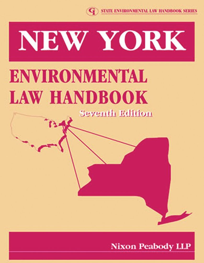 New York Environmental Law Handbook cover