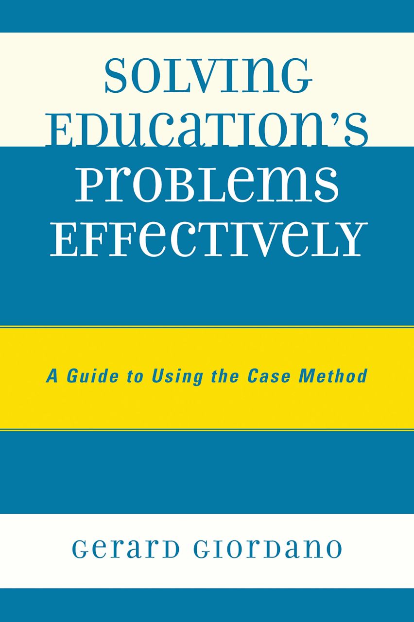 Solving Education's Problems Effectively cover