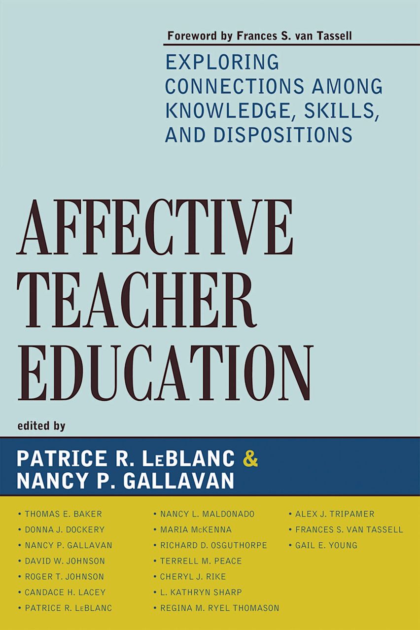 Affective Teacher Education cover