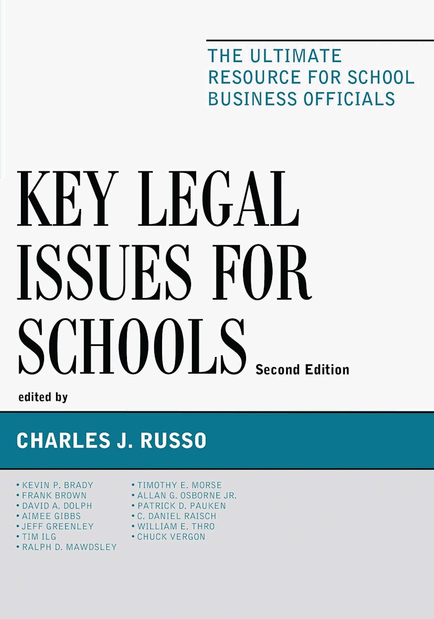 Key Legal Issues for Schools cover