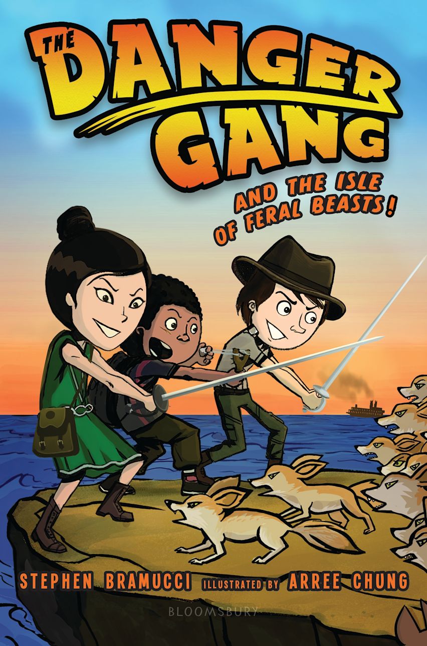 The Danger Gang and the Isle of Feral Beasts! cover