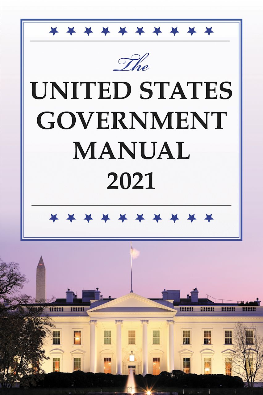 The United States Government Manual 2021 cover