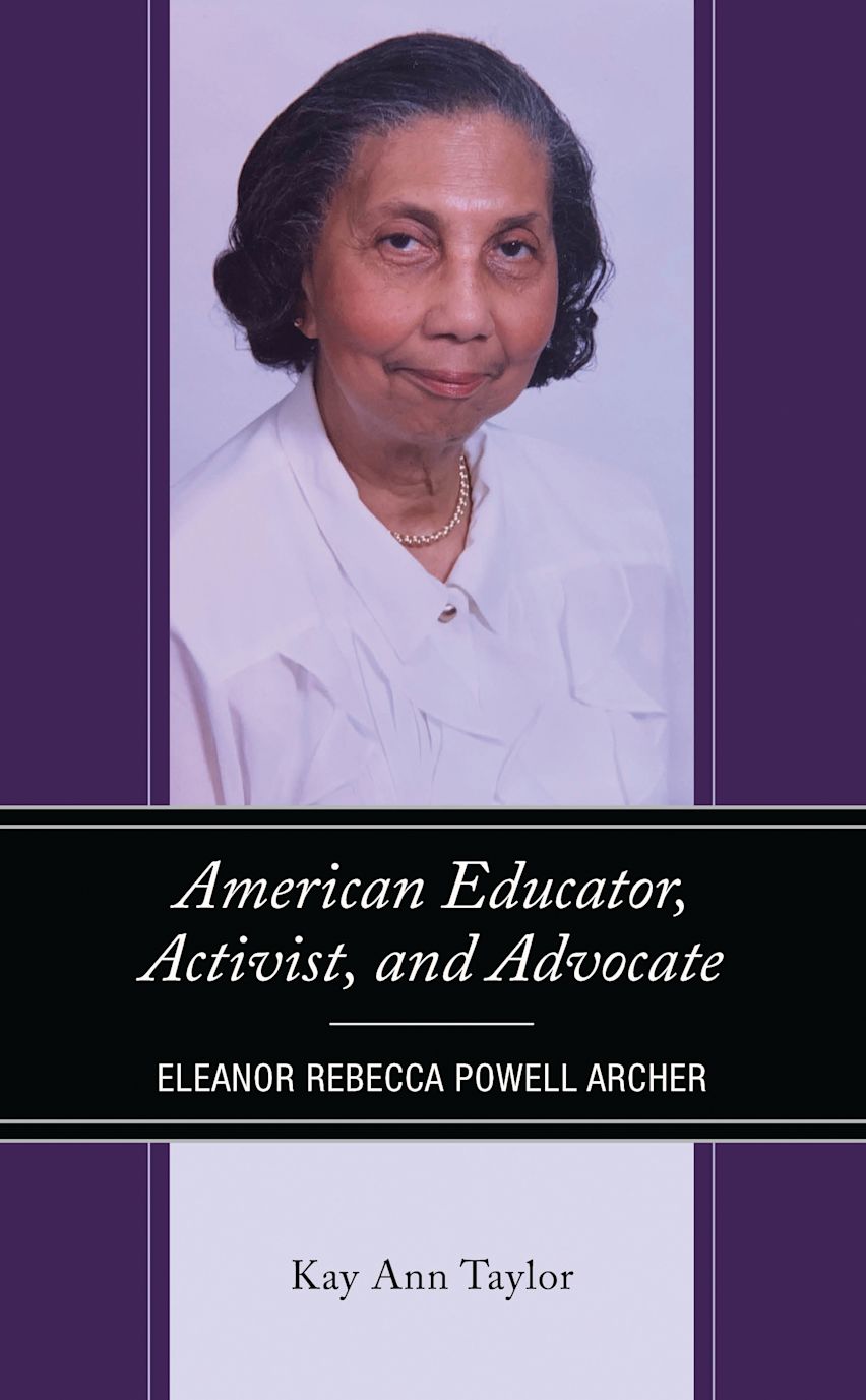 American Educator, Activist, and Advocate cover
