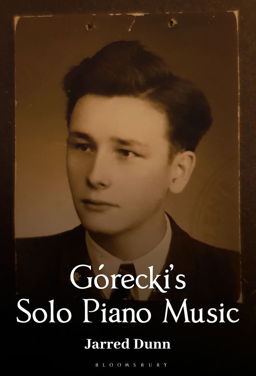 Górecki’s Solo Piano Music cover