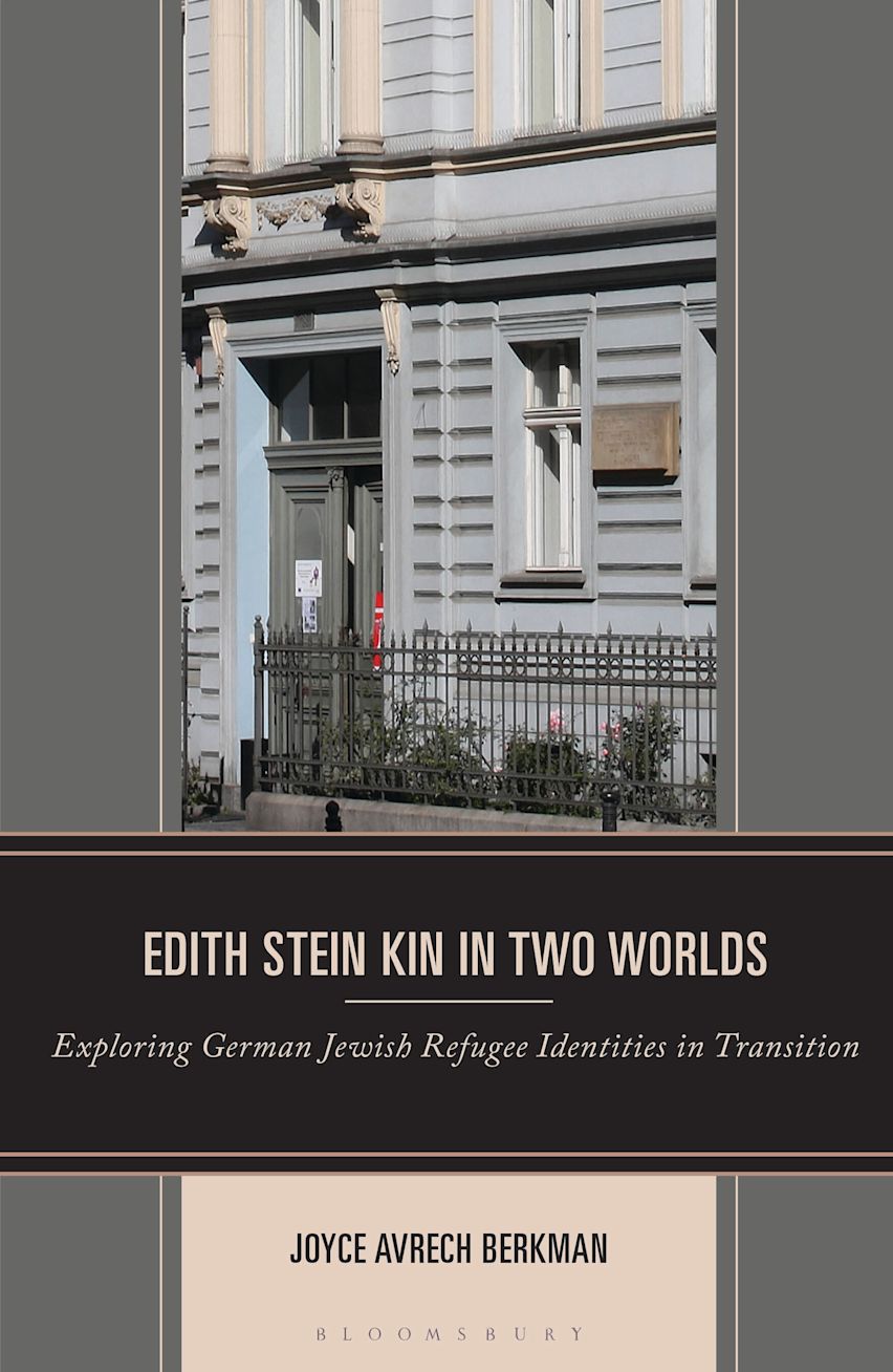 Edith Stein Kin in Two Worlds cover