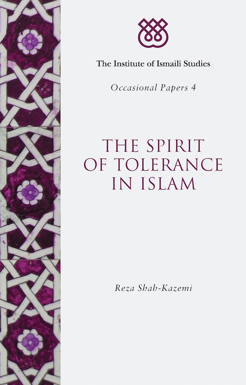 The Spirit of Tolerance in Islam cover