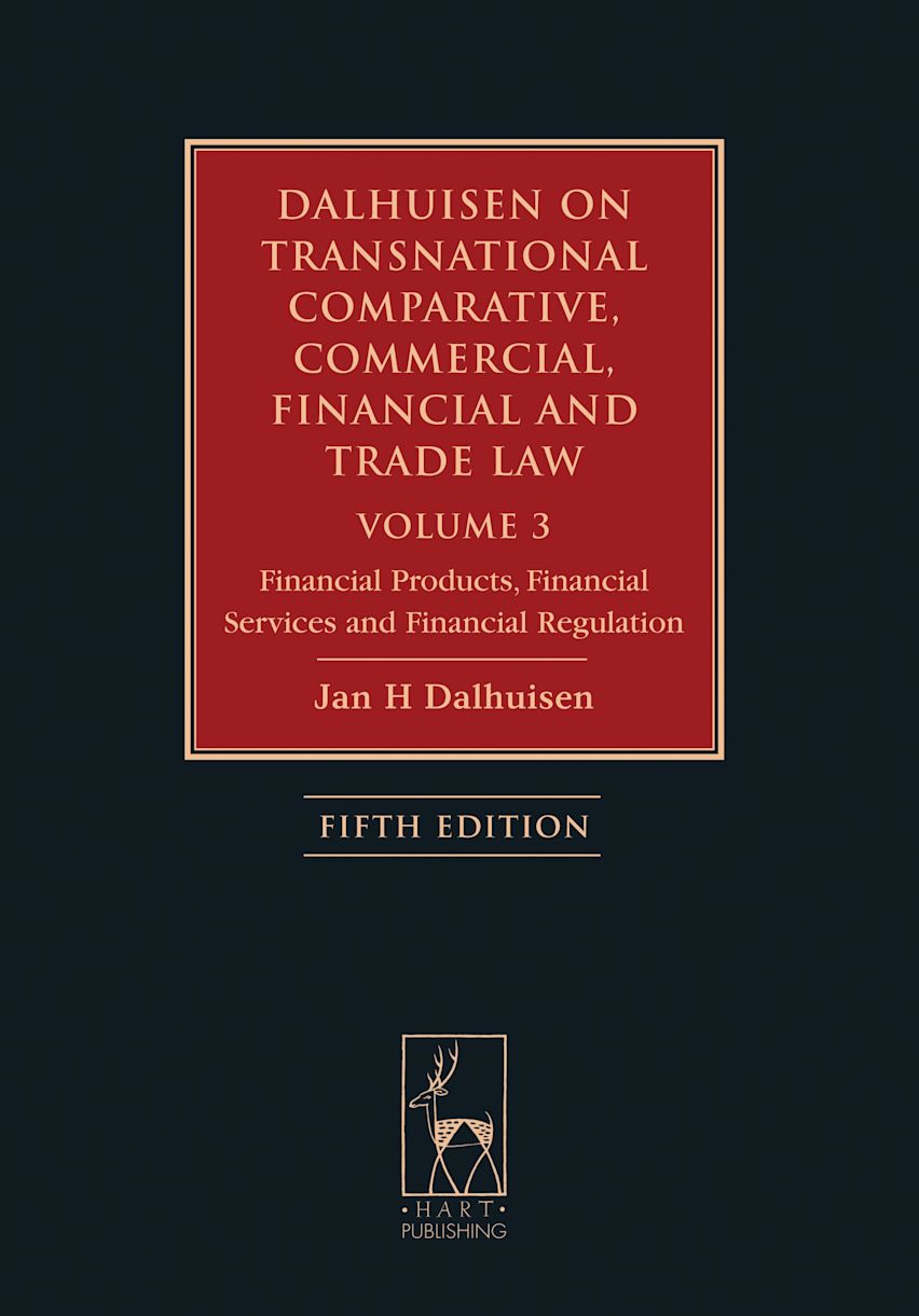 Dalhuisen on Transnational Comparative, Commercial, Financial and Trade Law Volume 3 cover