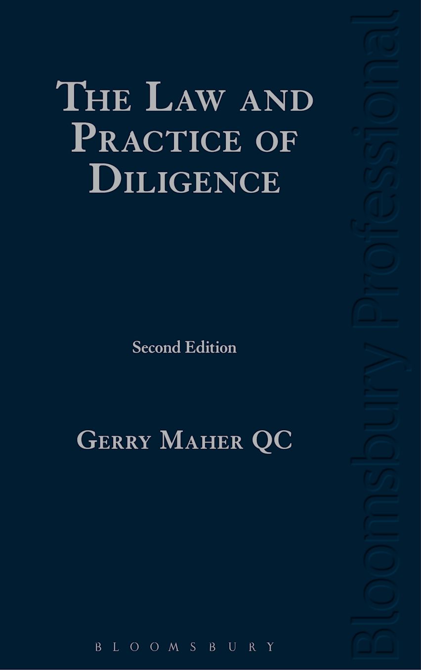 The Law and Practice of Diligence cover