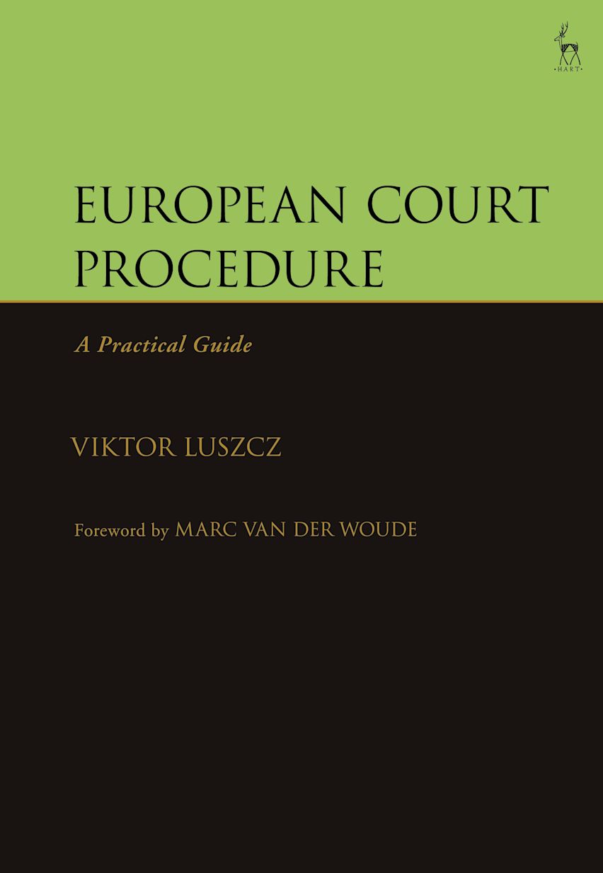 European Court Procedure cover