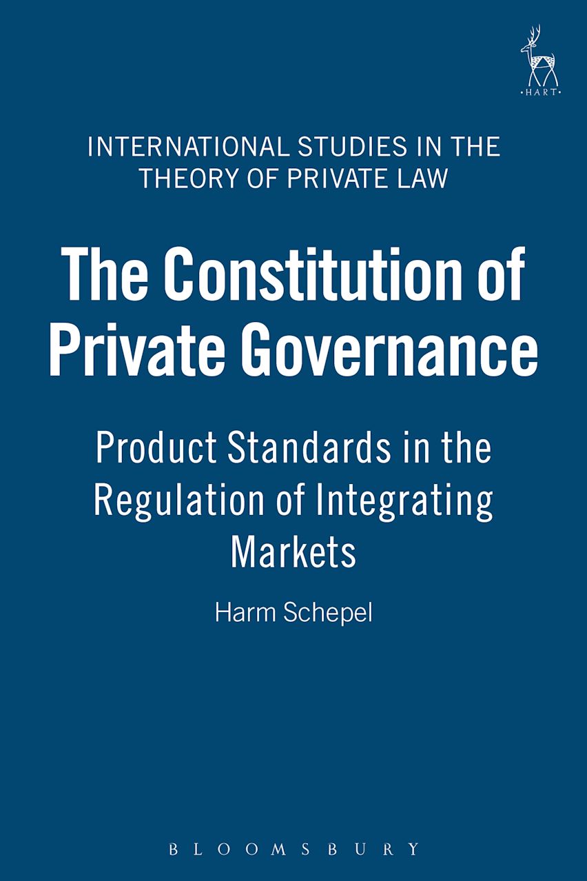 The Constitution of Private Governance cover