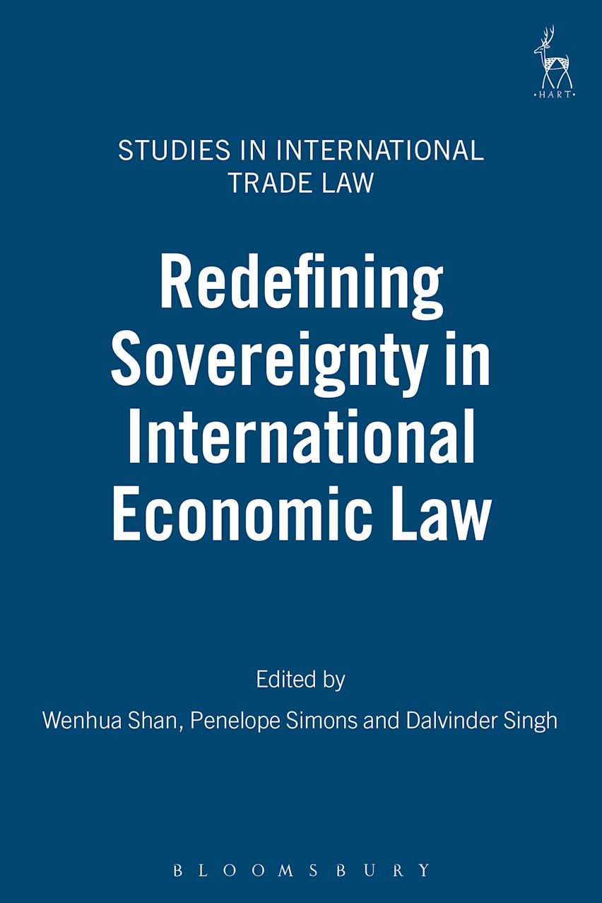 Redefining Sovereignty in International Economic Law cover