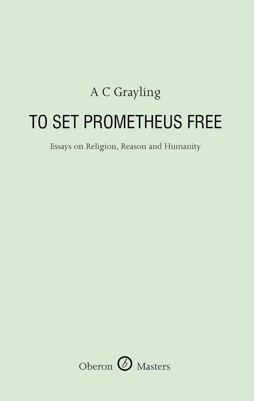 To Set Prometheus Free cover