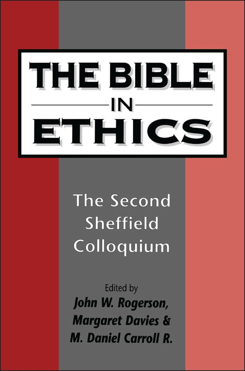 The Bible in Ethics cover