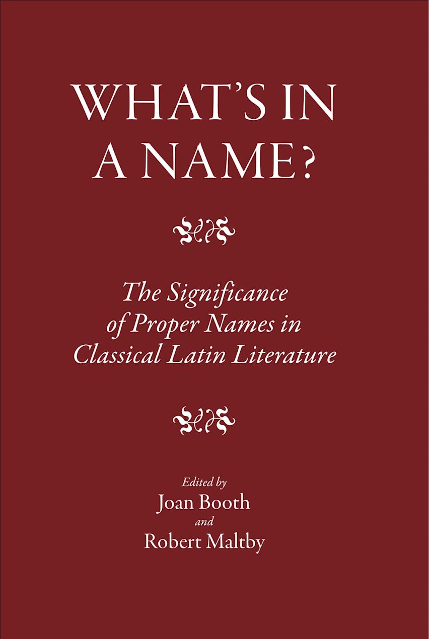 What's in a Name? cover