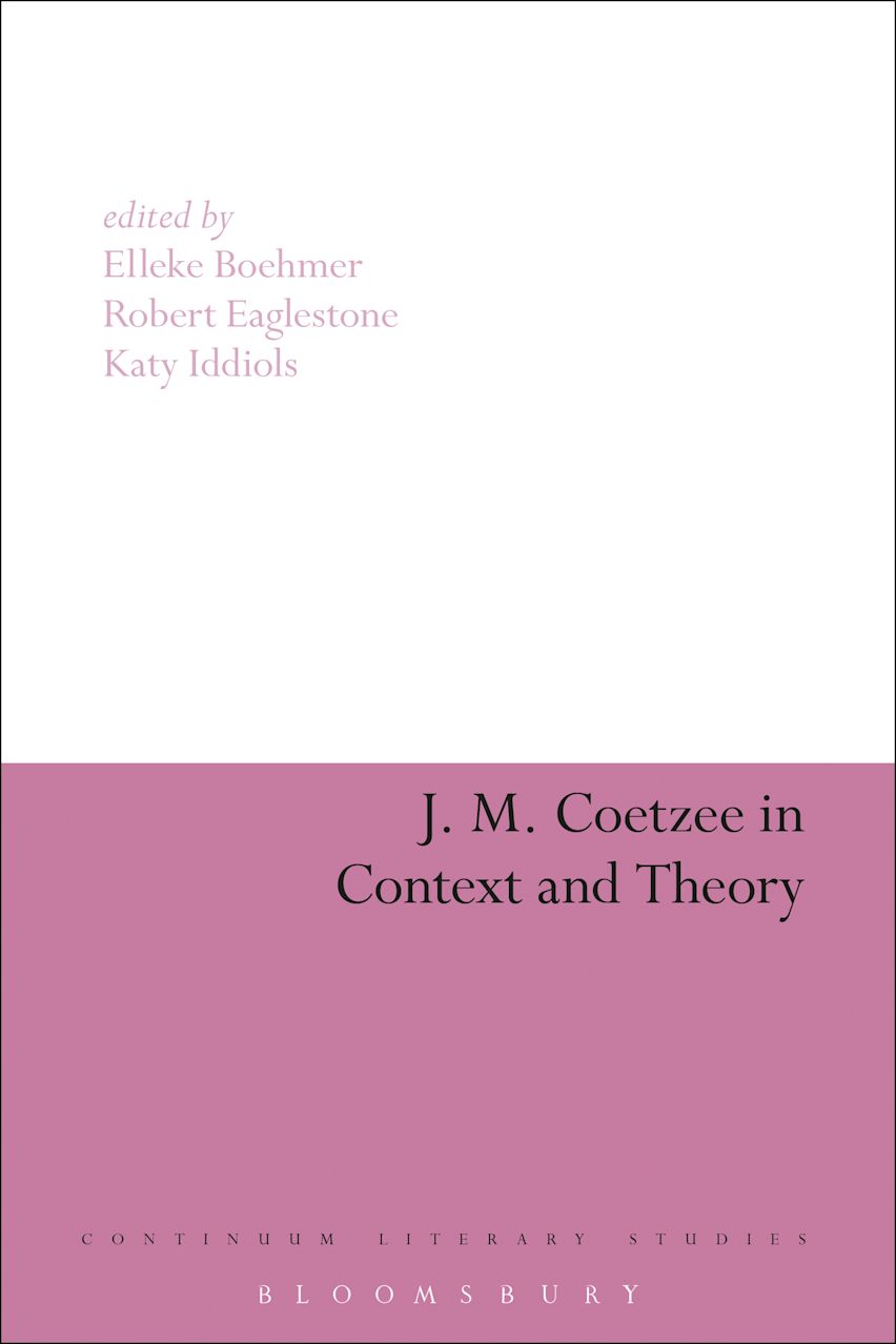 J. M. Coetzee in Context and Theory cover