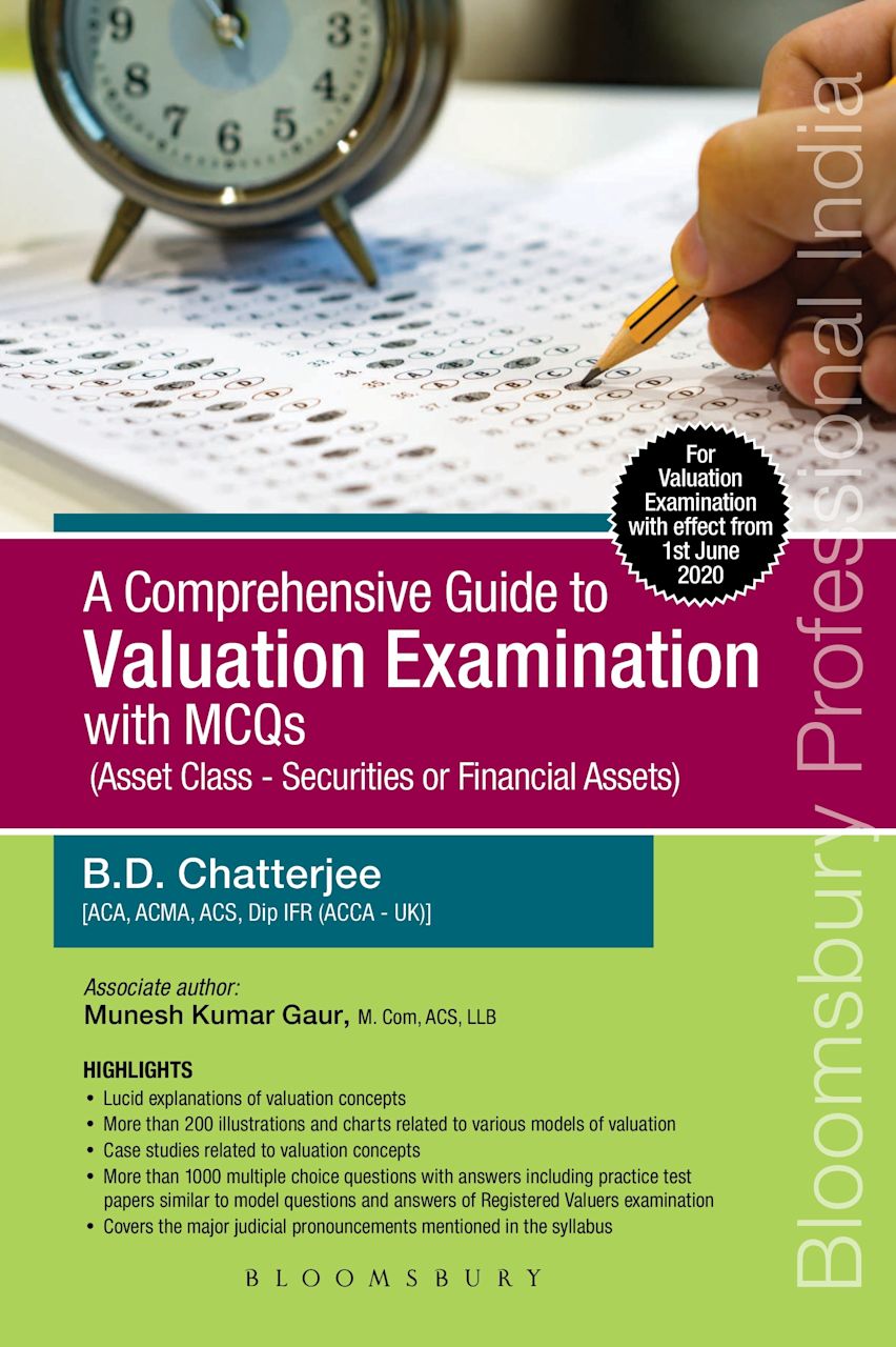 A Comprehensive Guide to Valuation Examination with MCQs cover