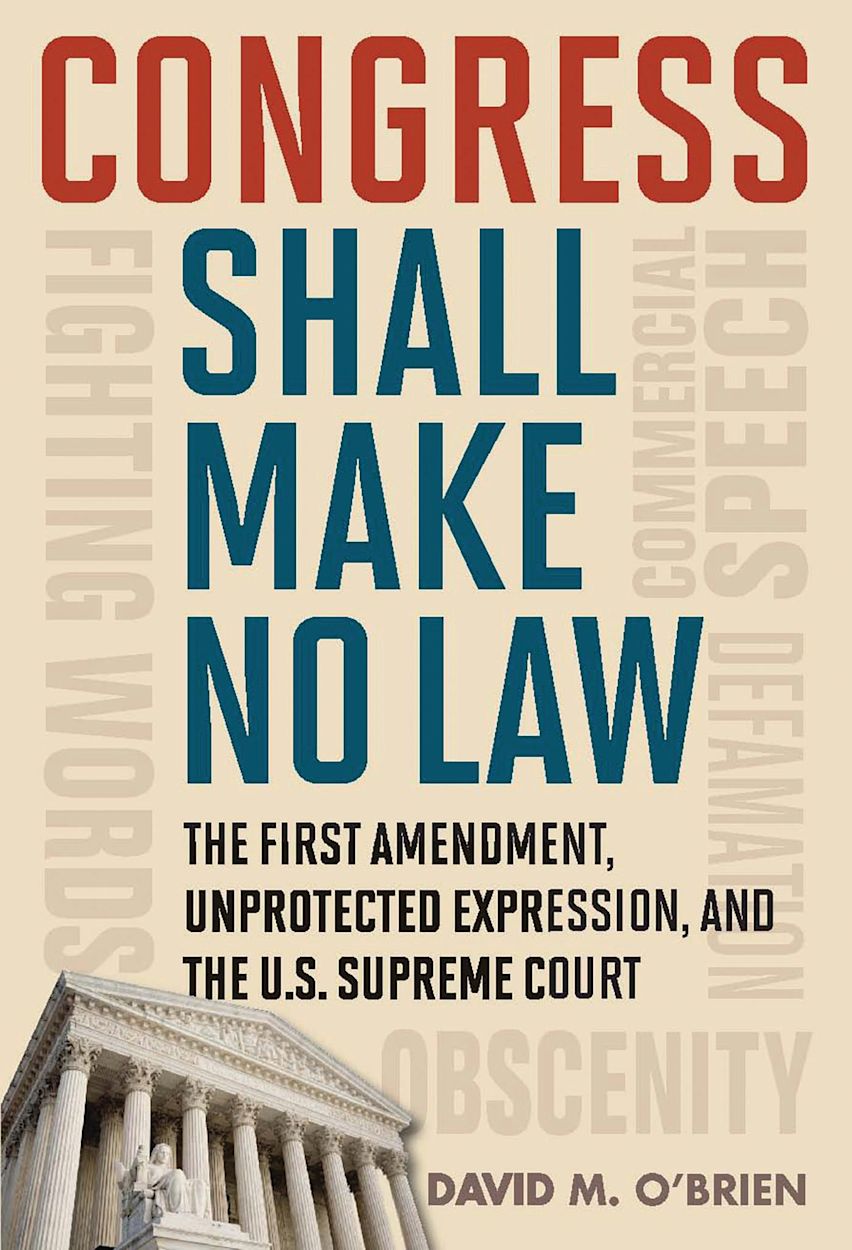 Congress Shall Make No Law cover