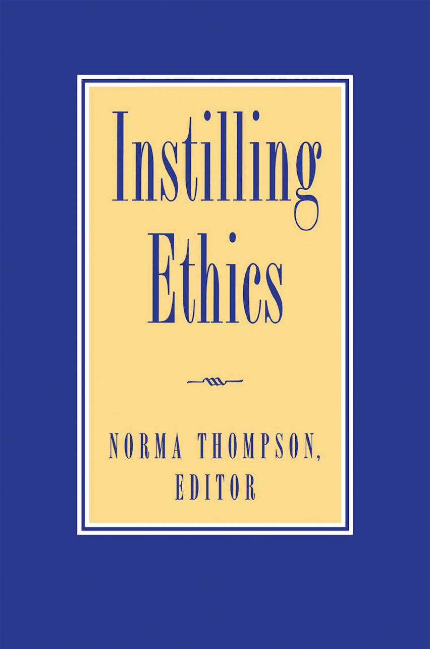 Instilling Ethics cover