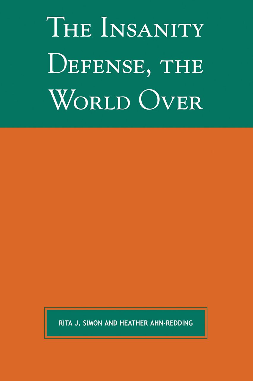 The Insanity Defense the World Over cover
