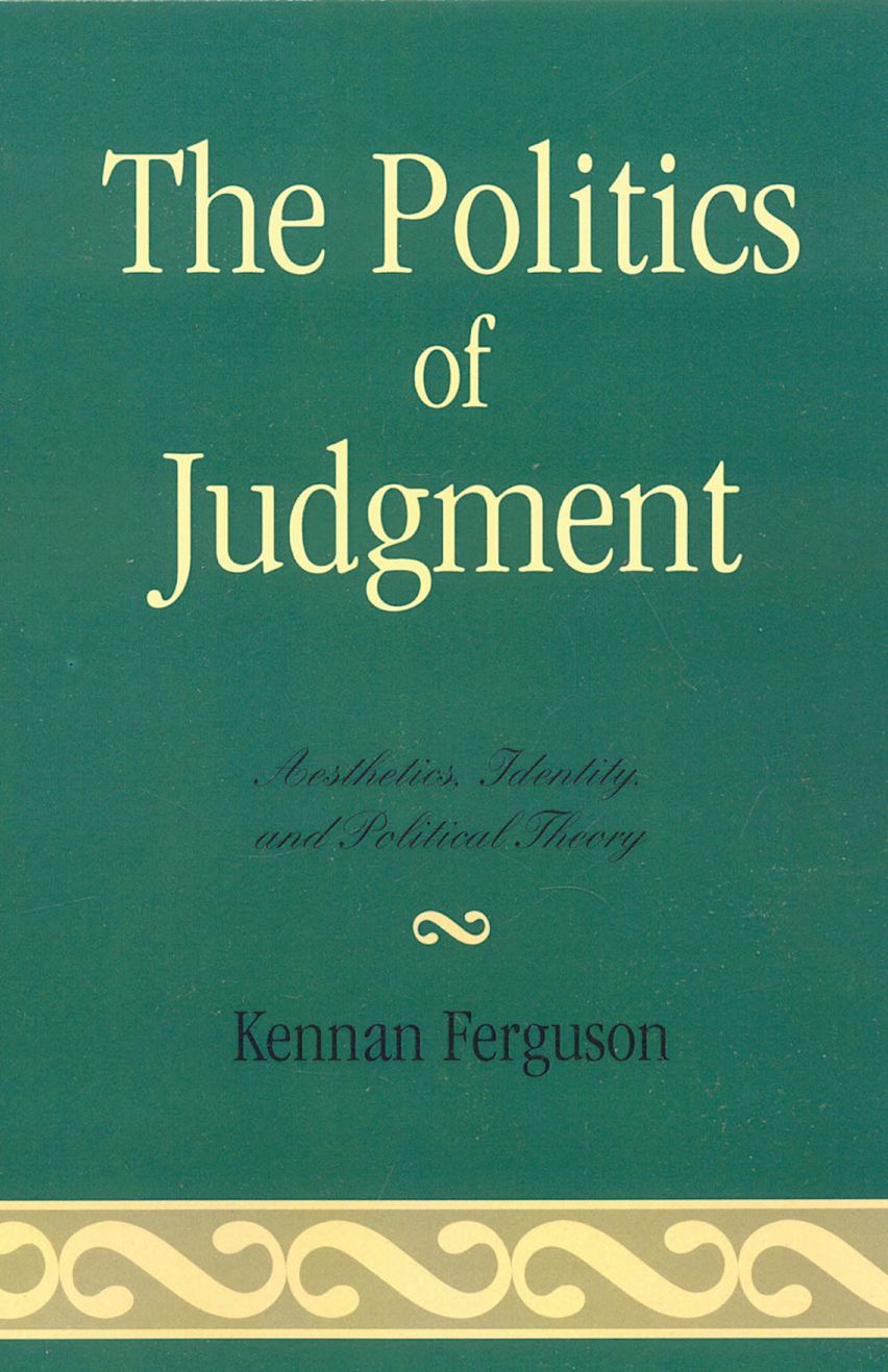 The Politics of Judgment cover