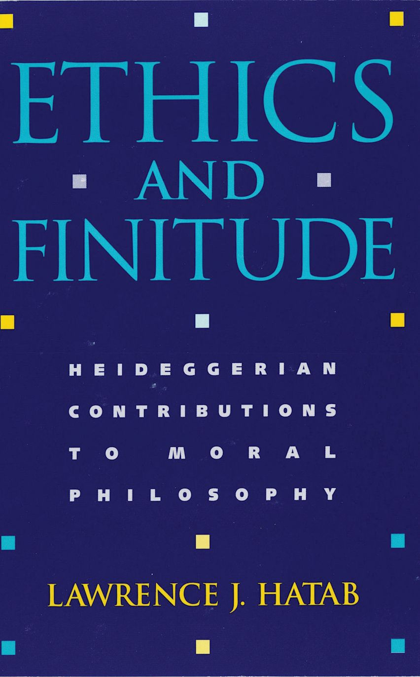 Ethics and Finitude cover