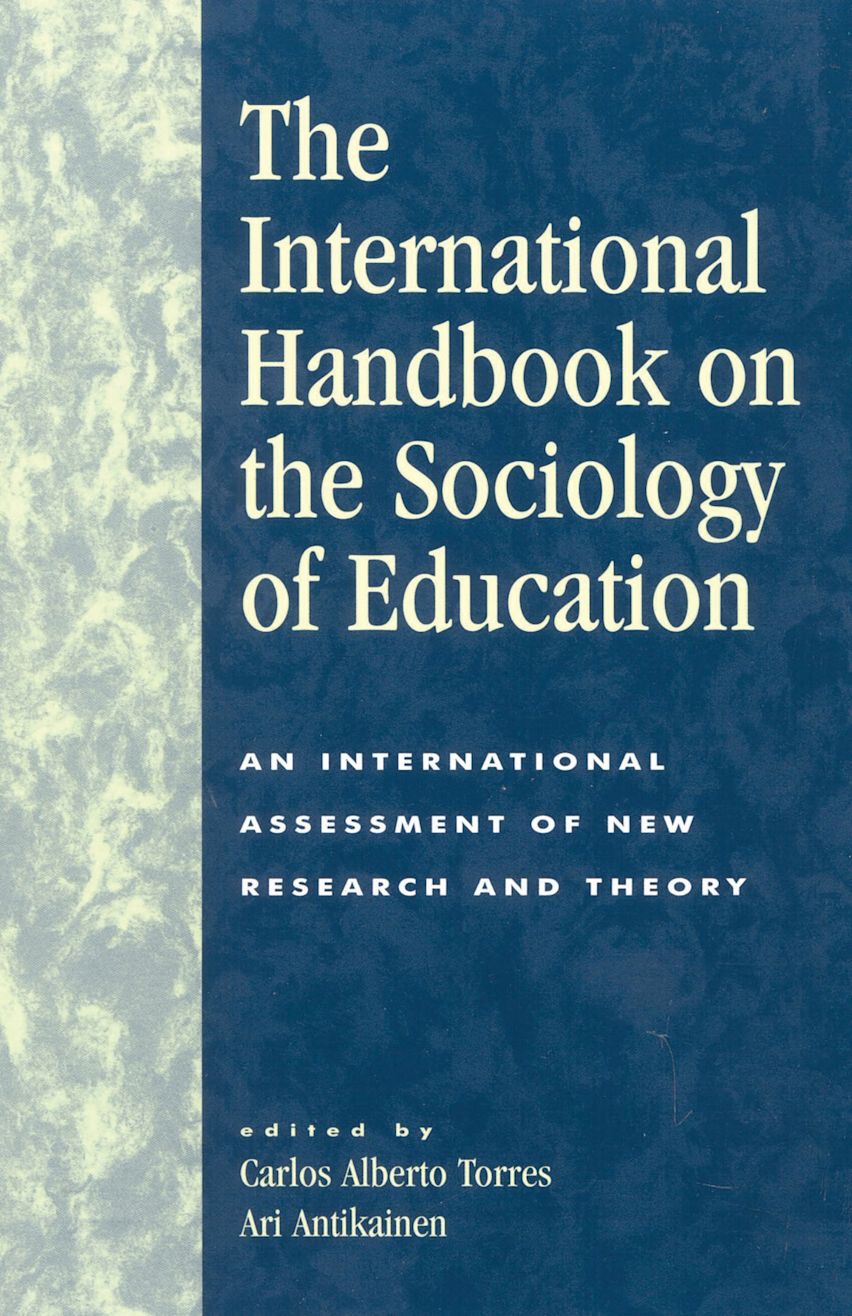 The International Handbook on the Sociology of Education cover