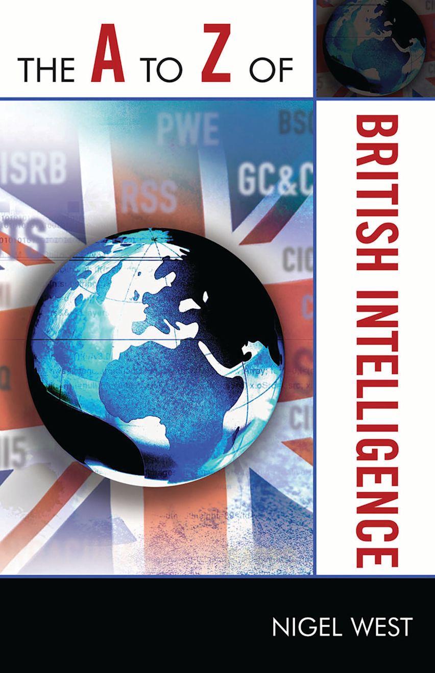 The A to Z of British Intelligence cover