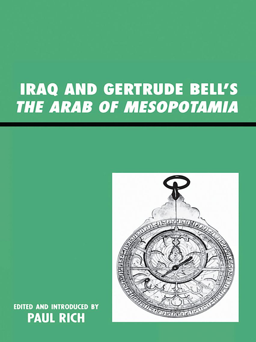 Iraq and Gertrude Bell's The Arab of Mesopotamia cover