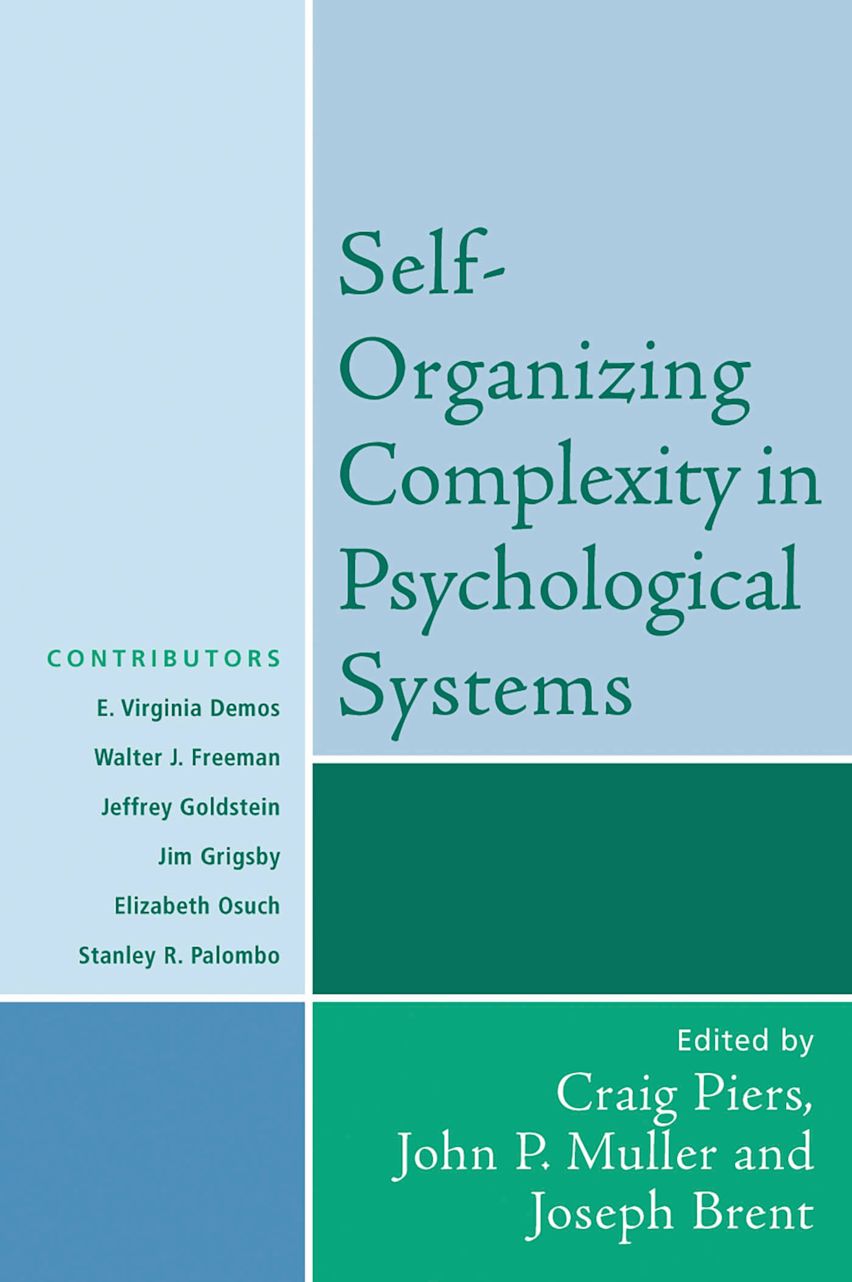 Self-Organizing Complexity in Psychological Systems cover