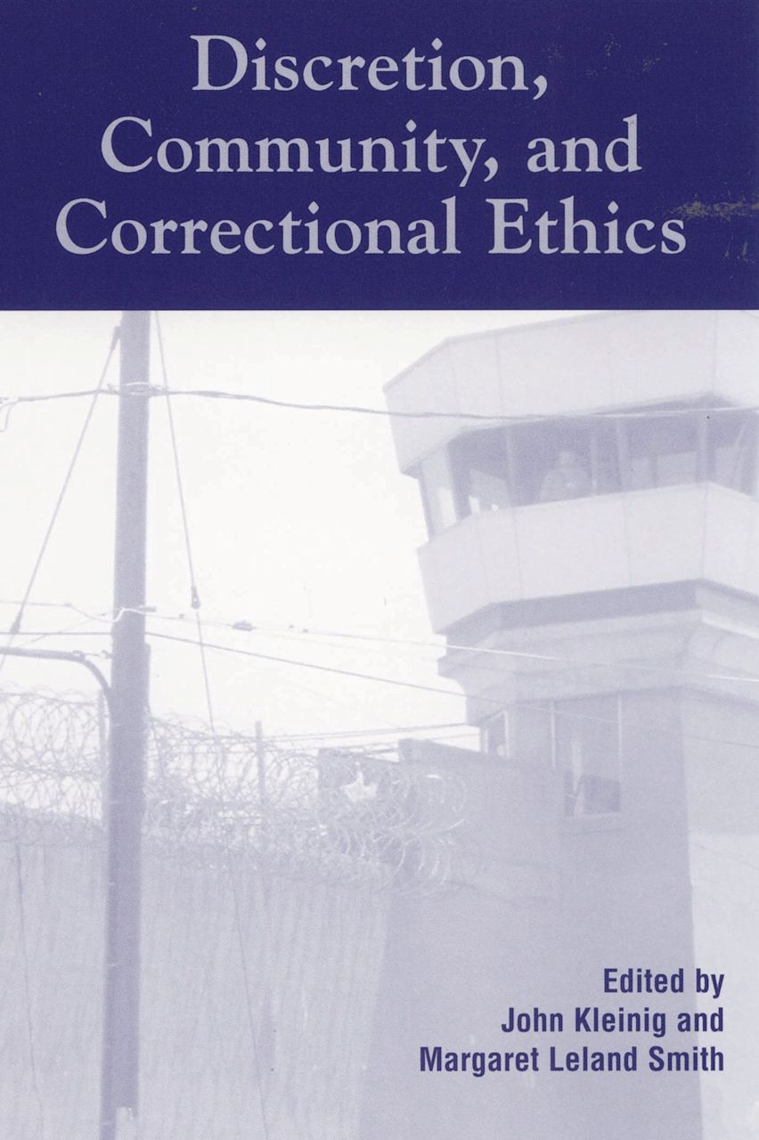 Discretion, Community, and Correctional Ethics cover