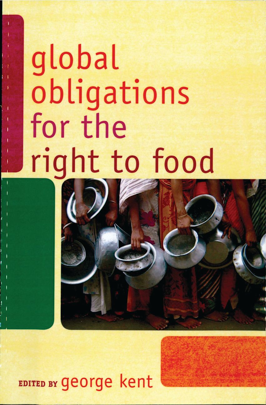 Global Obligations for the Right to Food cover