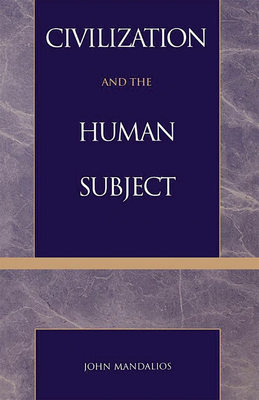 Civilization and the Human Subject cover