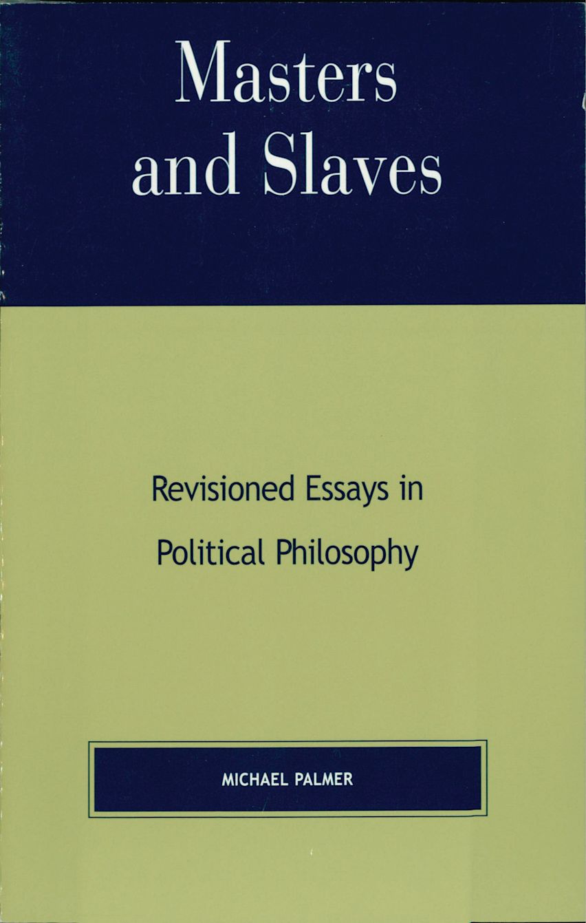 Masters and Slaves cover