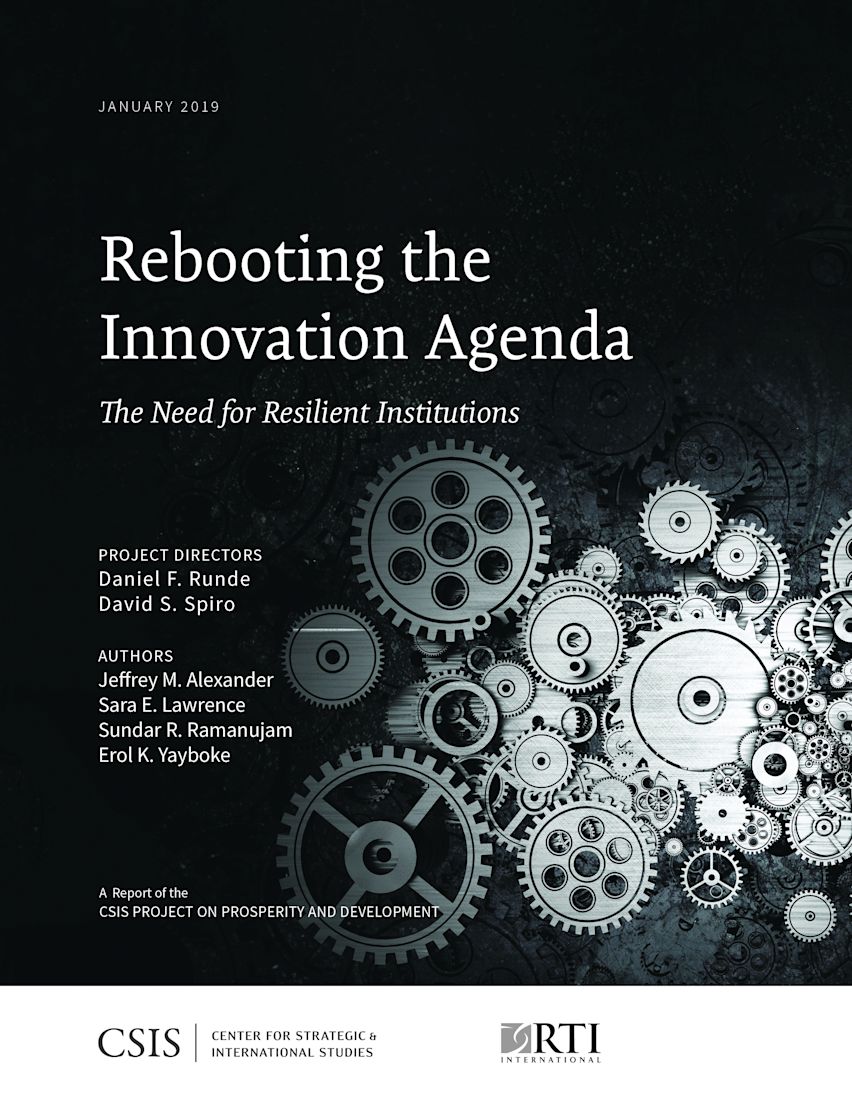 Rebooting the Innovation Agenda cover