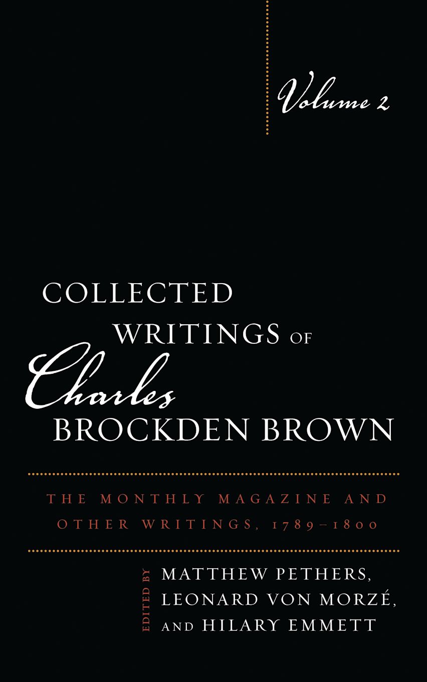 Collected Writings of Charles Brockden Brown cover