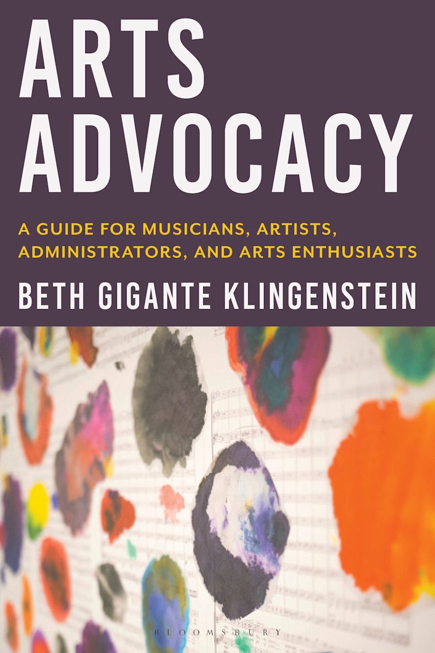 Arts Advocacy cover