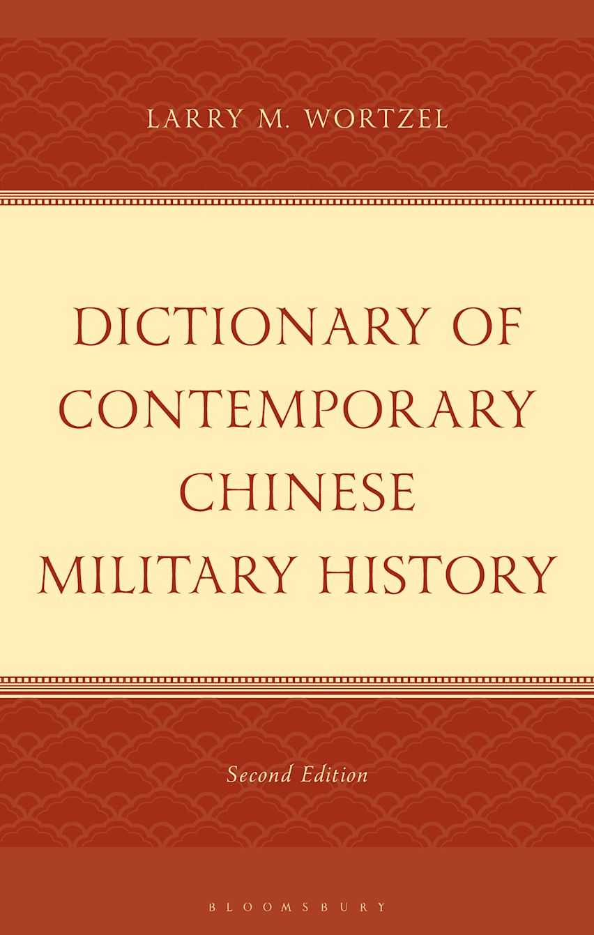 Dictionary of Contemporary Chinese Military History cover