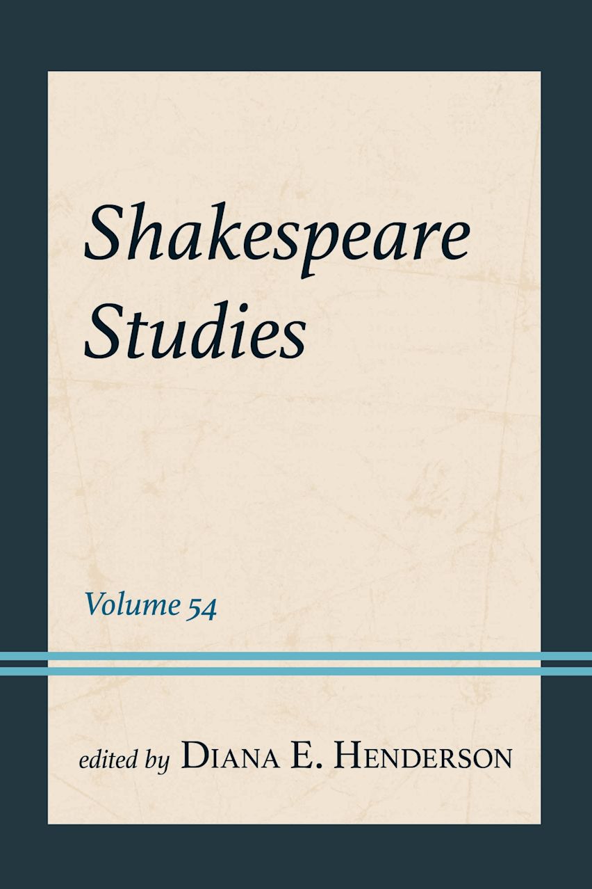 Shakespeare Studies cover