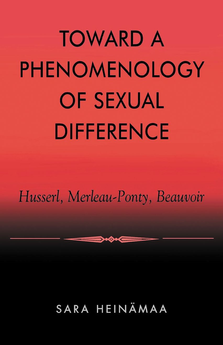 Toward a Phenomenology of Sexual Difference cover