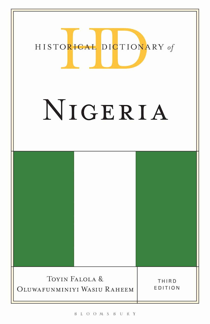 Historical Dictionary of Nigeria cover
