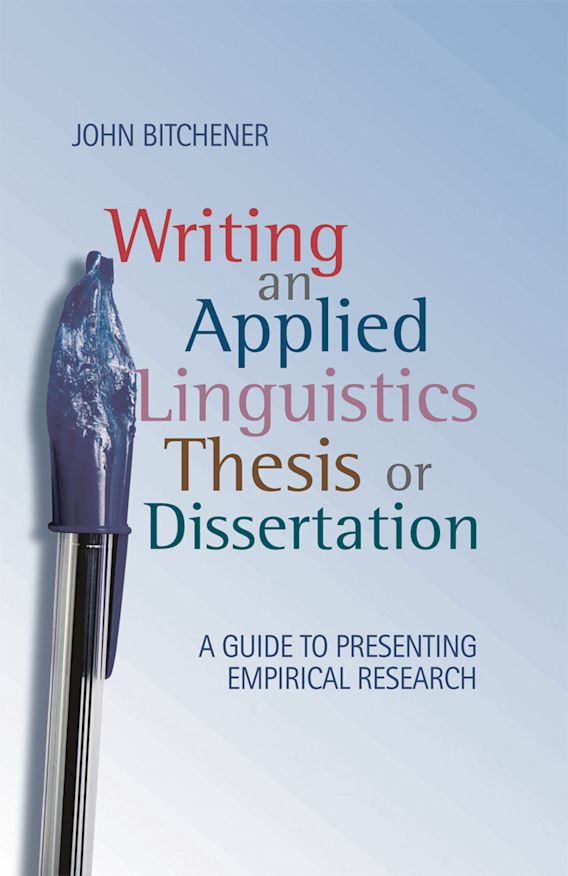 applied linguistics dissertation