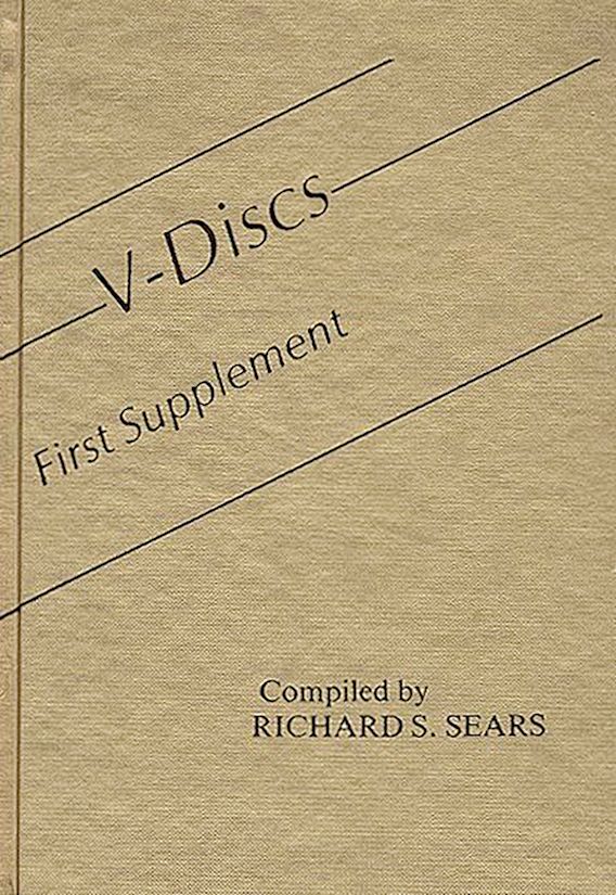 VDiscs First Supplement Discographies Association for Recorded Sound Collections