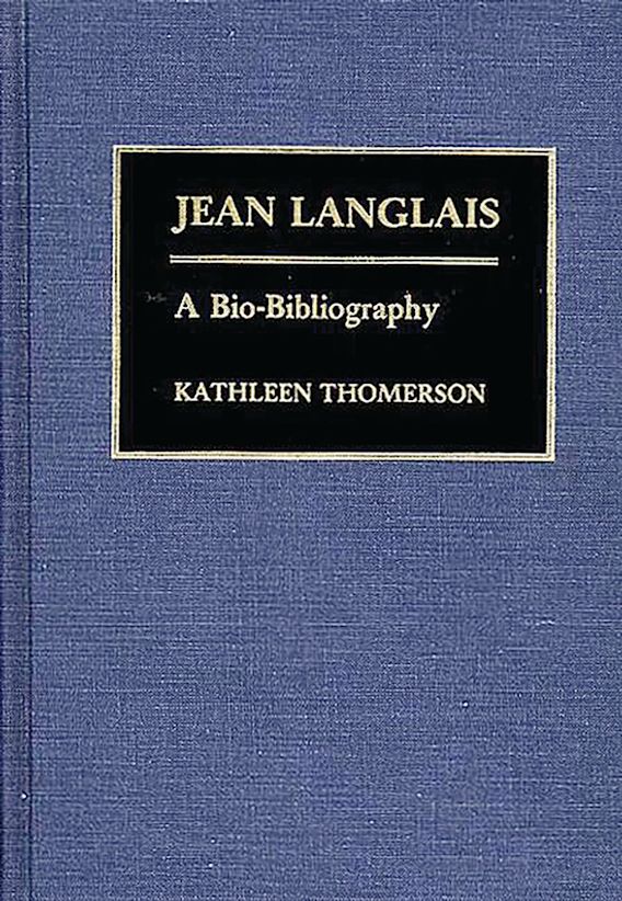 Jean Langlais A BioBibliography BioBibliographies in Music Kathleen
