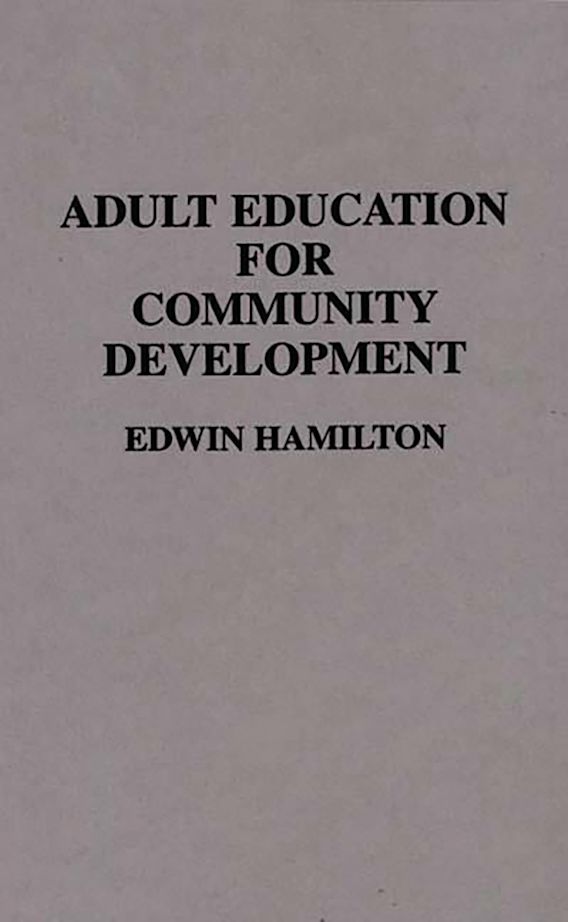 Adult Education for Community Development: : Contributions to the Study ...