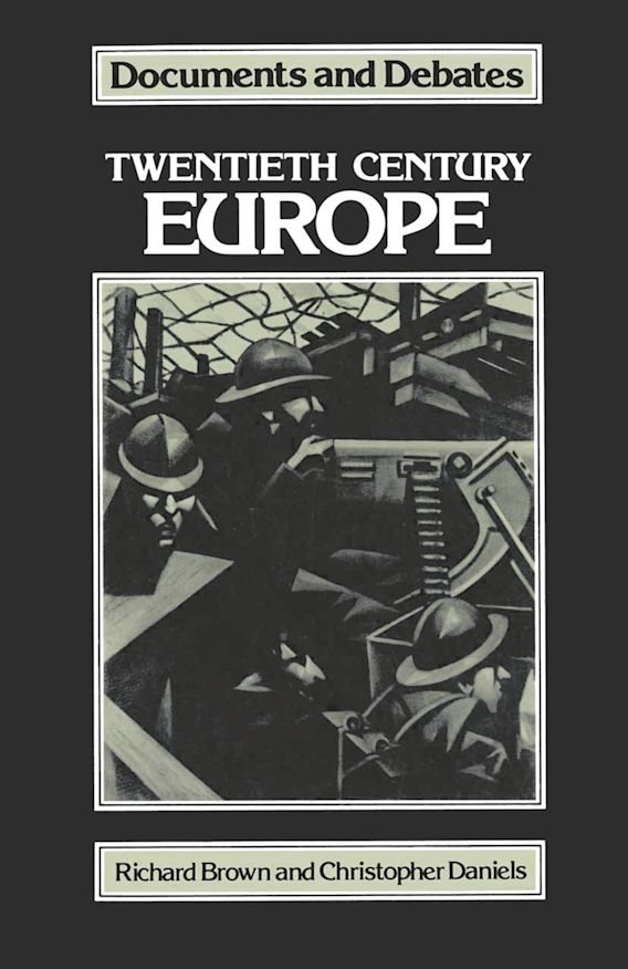 Twentieth-Century Europe cover